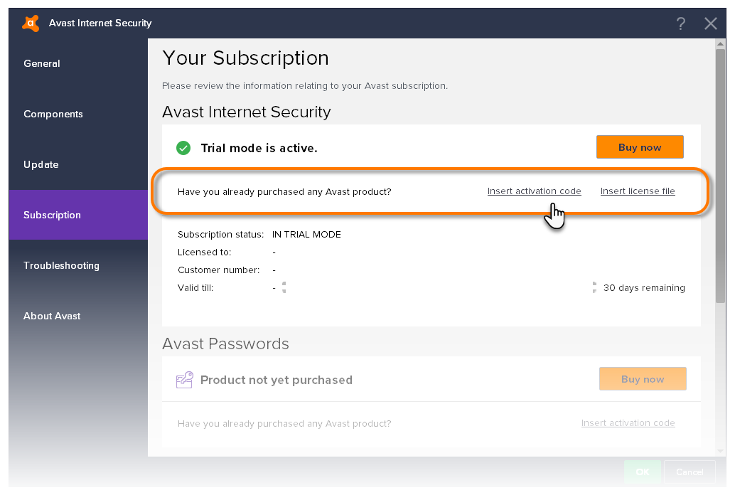 free avast activation code 2017